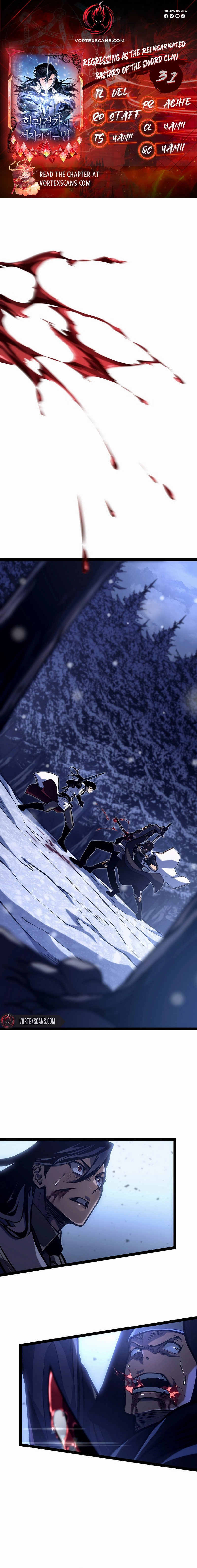 Regressing As The Bastard Of The Sword Clan Chapter 31 page 1 - 