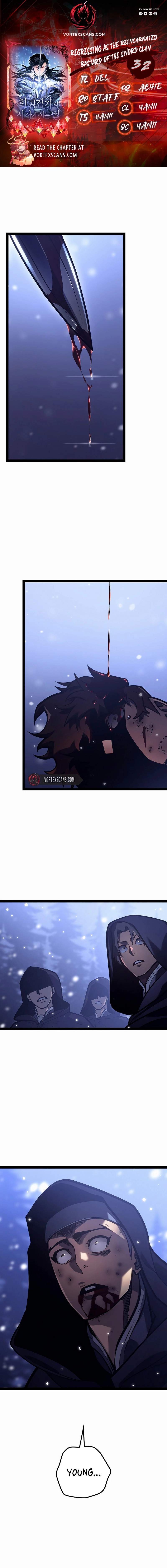 Regressing As The Bastard Of The Sword Clan Chapter 32 page 1 - 