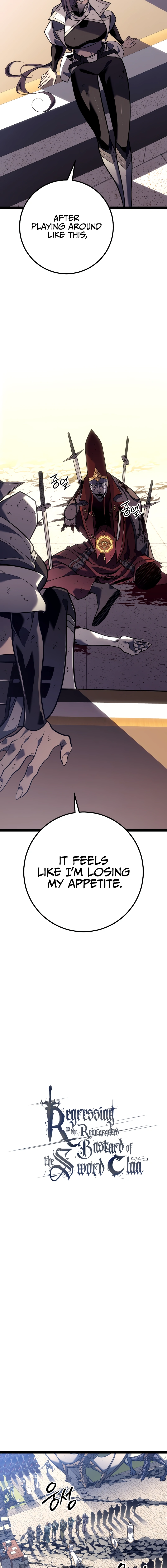 Regressing As The Bastard Of The Sword Clan Chapter 54 page 13 - 
