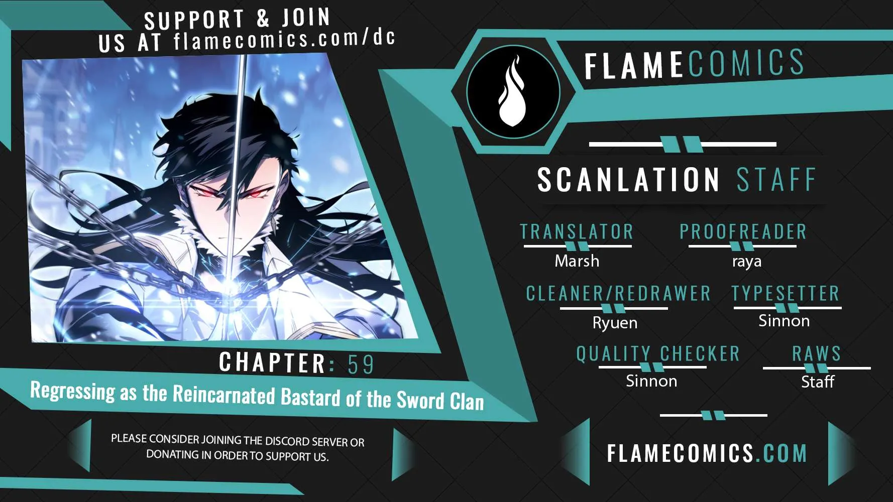 Regressing As The Reincarnated Bastard Of The Sword Clan Chapter 59 page 1 - 