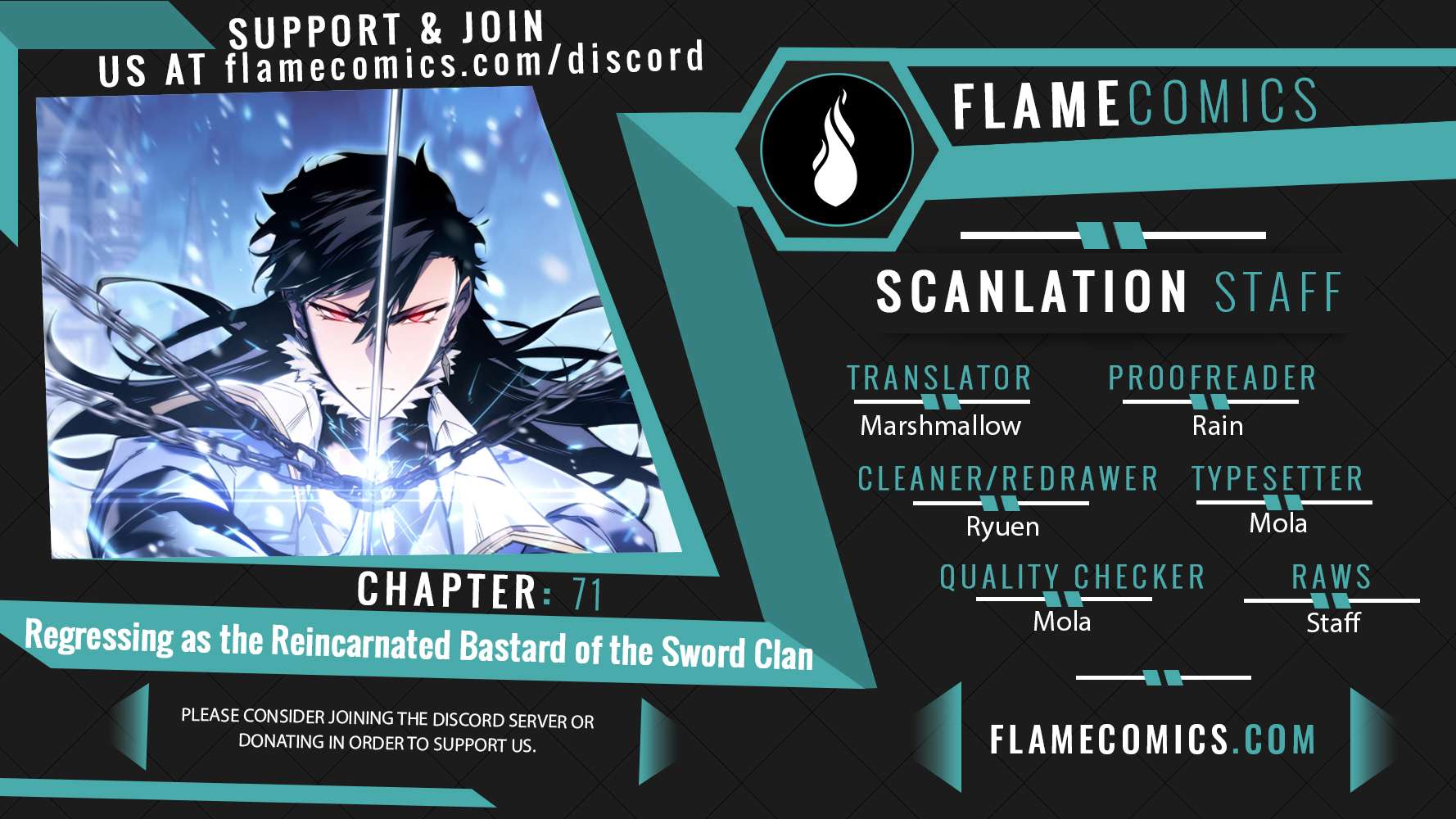 Regressing As The Reincarnated Bastard Of The Sword Clan Chapter 71 page 1 - 