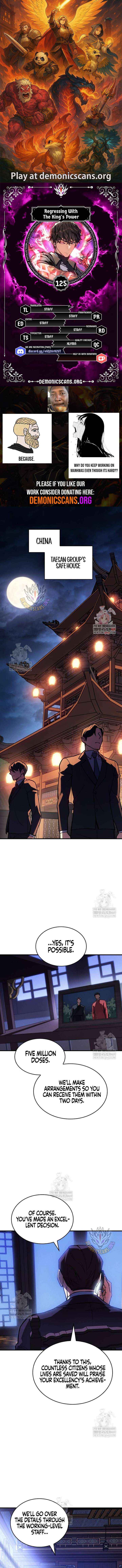 Regressing with the Kings Power Chapter 125 page 1 - 