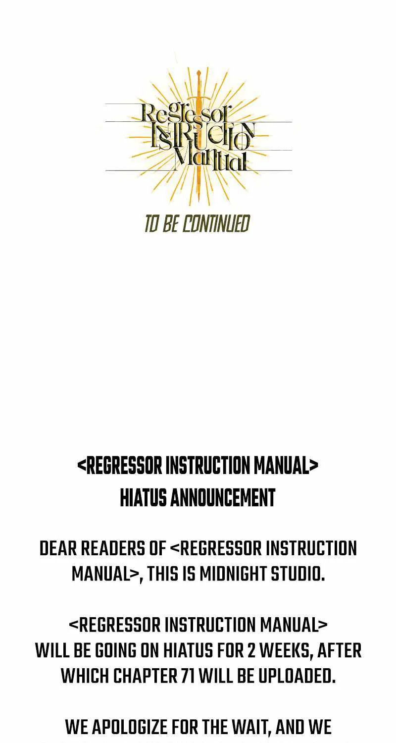 Regressor Instruction Manual Chapter 70 page 123 - 