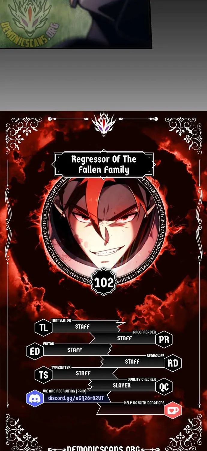 Regressor of the Fallen family Chapter 102 page 14 - 