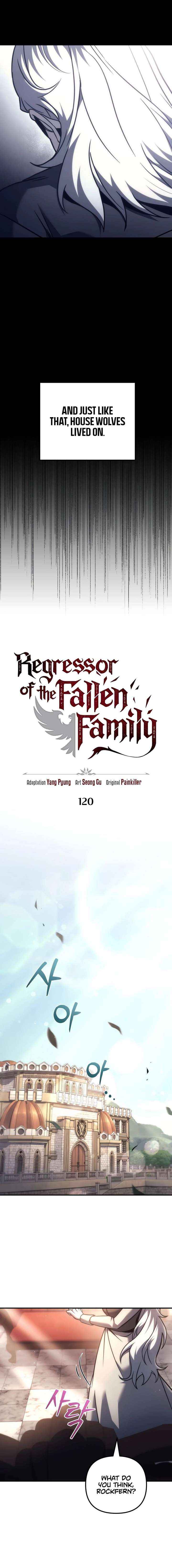 Regressor of the Fallen family Chapter 120 page 6 - 