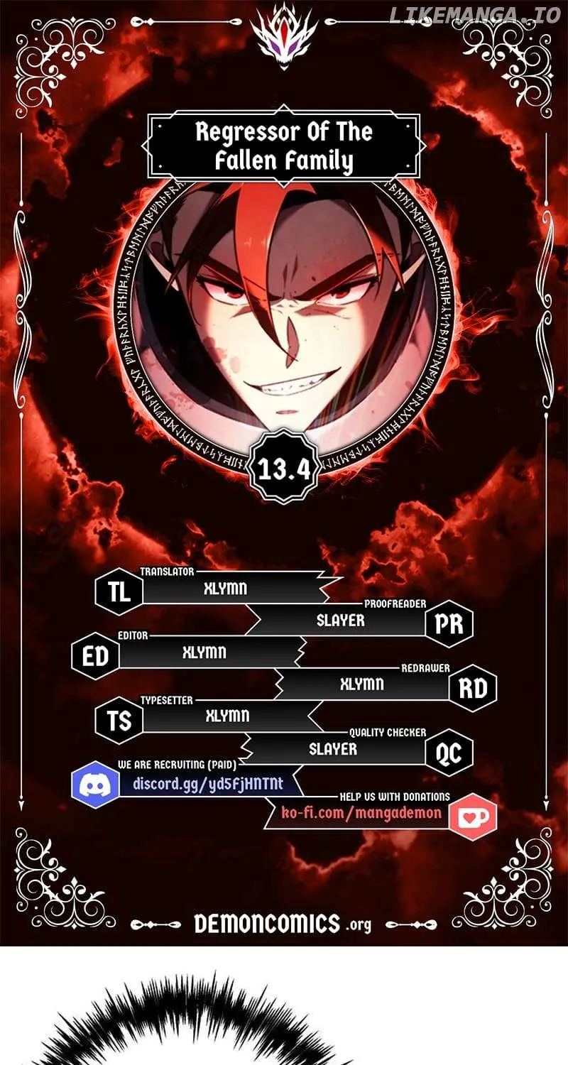 Regressor of the Fallen family Chapter 13.4 page 2 - 
