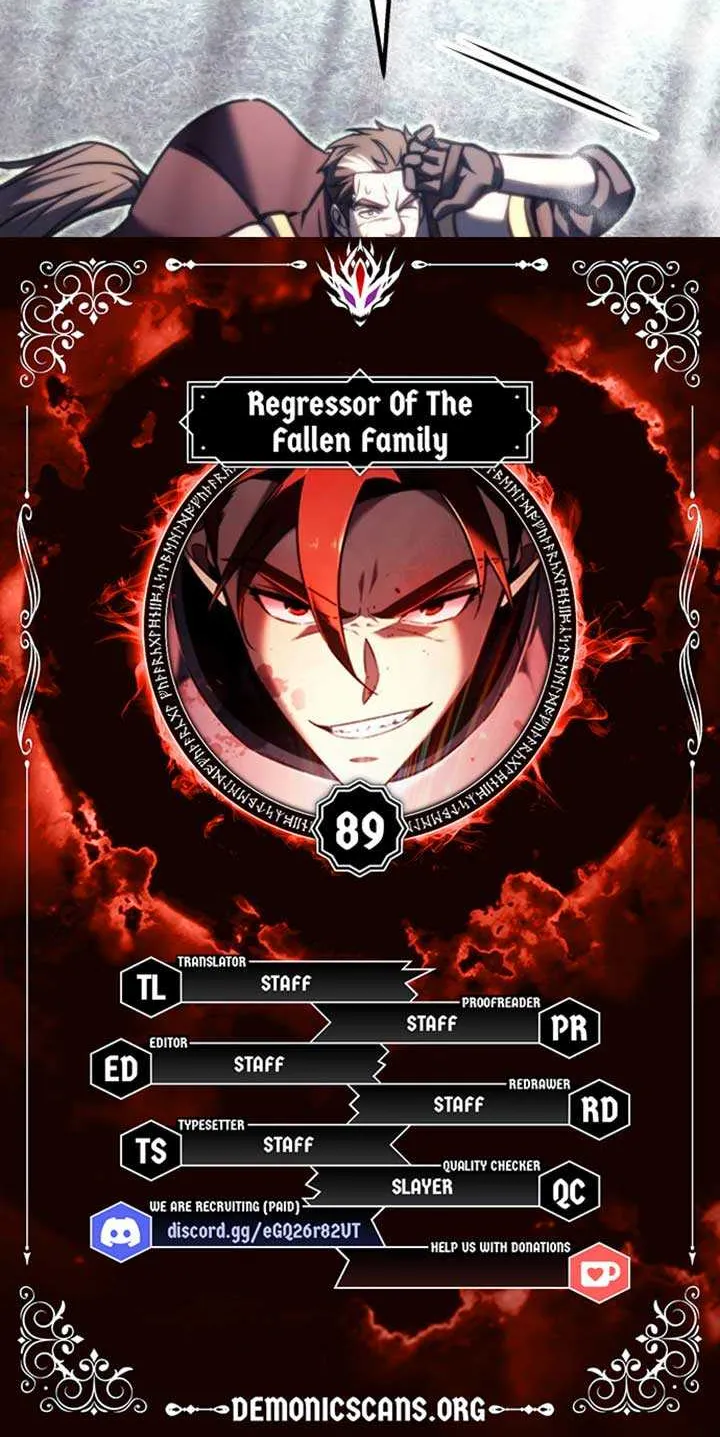 Regressor of the Fallen family Chapter 89 page 8 - 