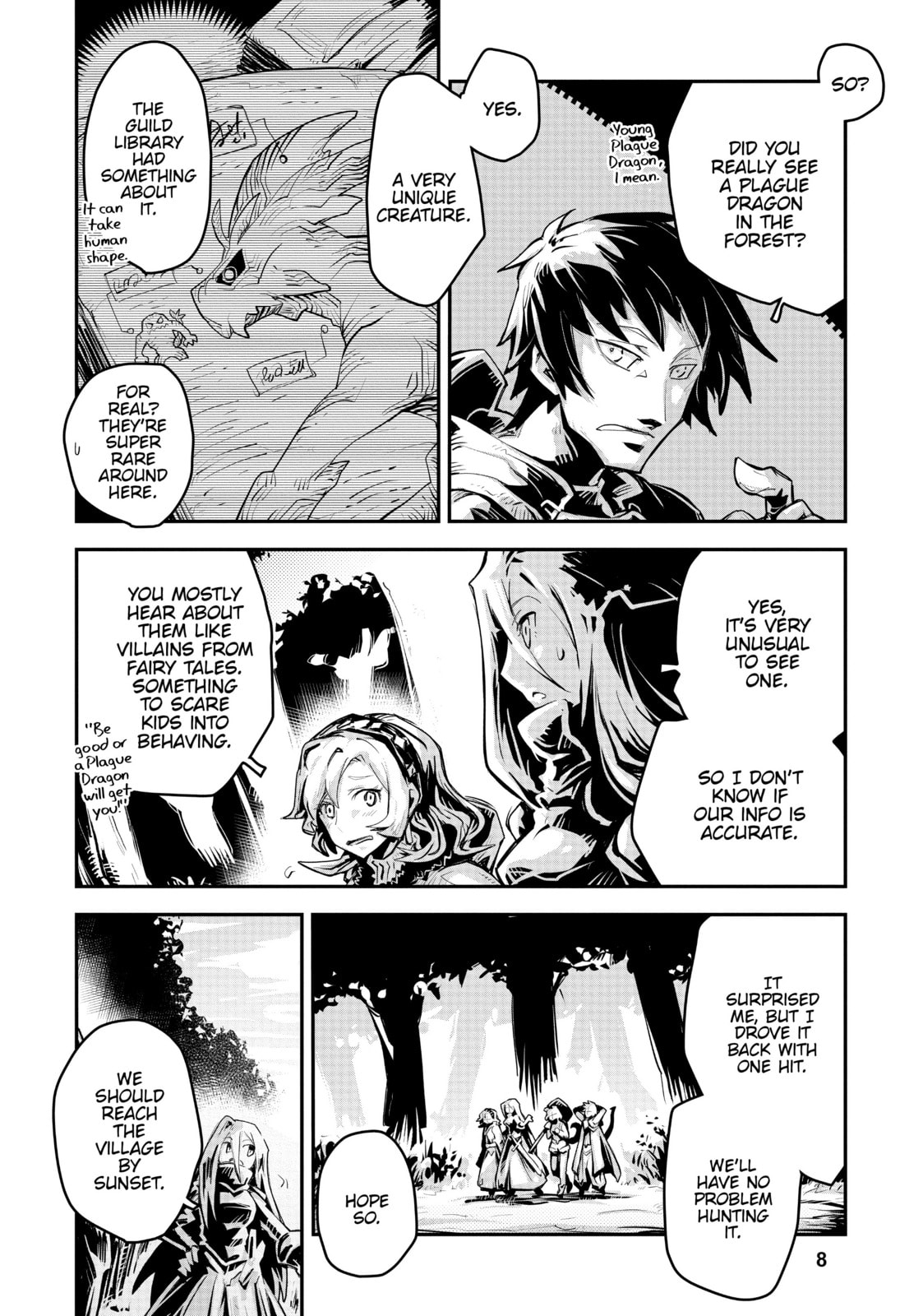 Reincarnated as a Dragon Hatchling Chapter 10.1 page 9 - 