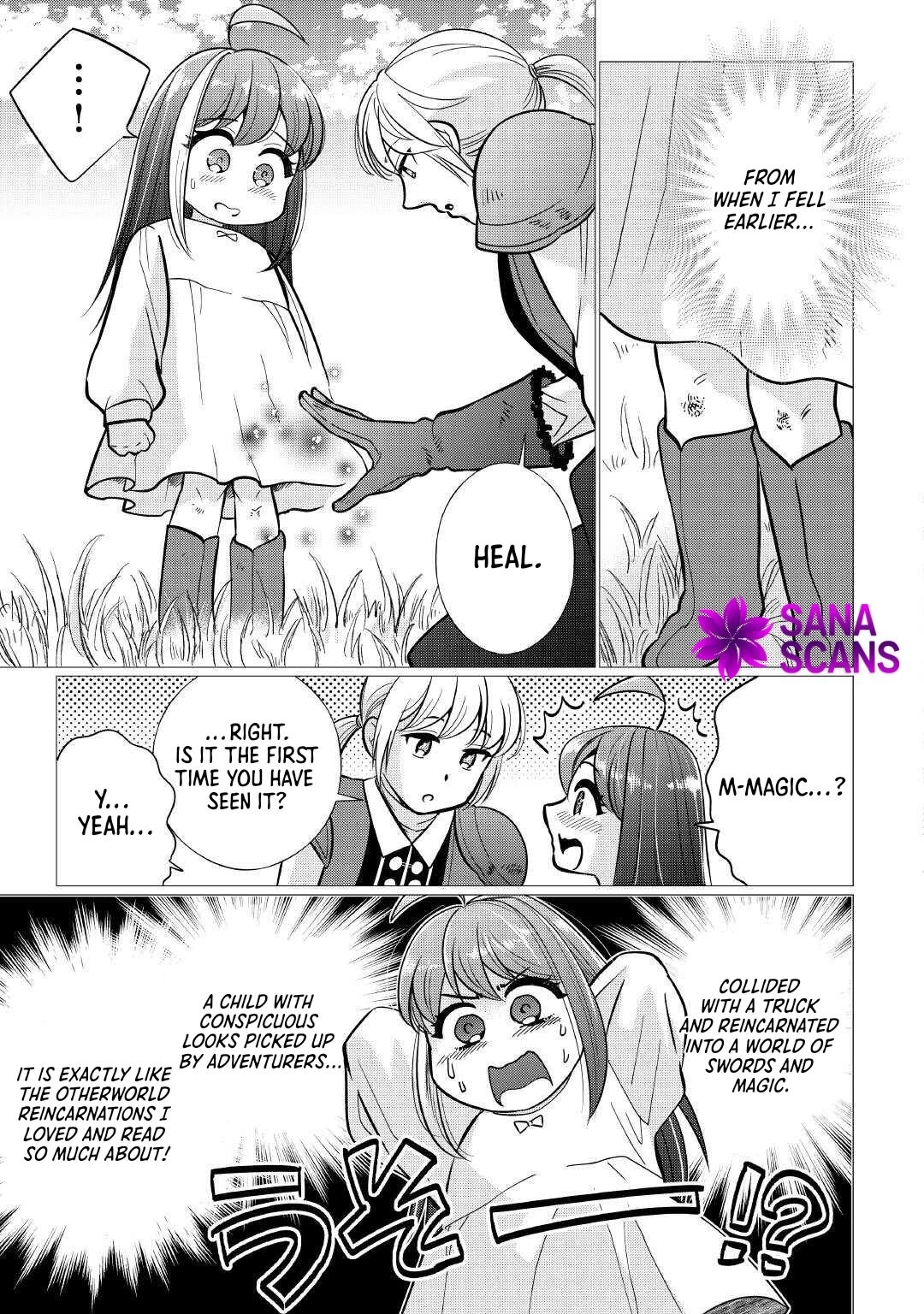 Reincarnated as a Loli, Living a Relaxed Adventurer Life Chapter 1 page 13 - 