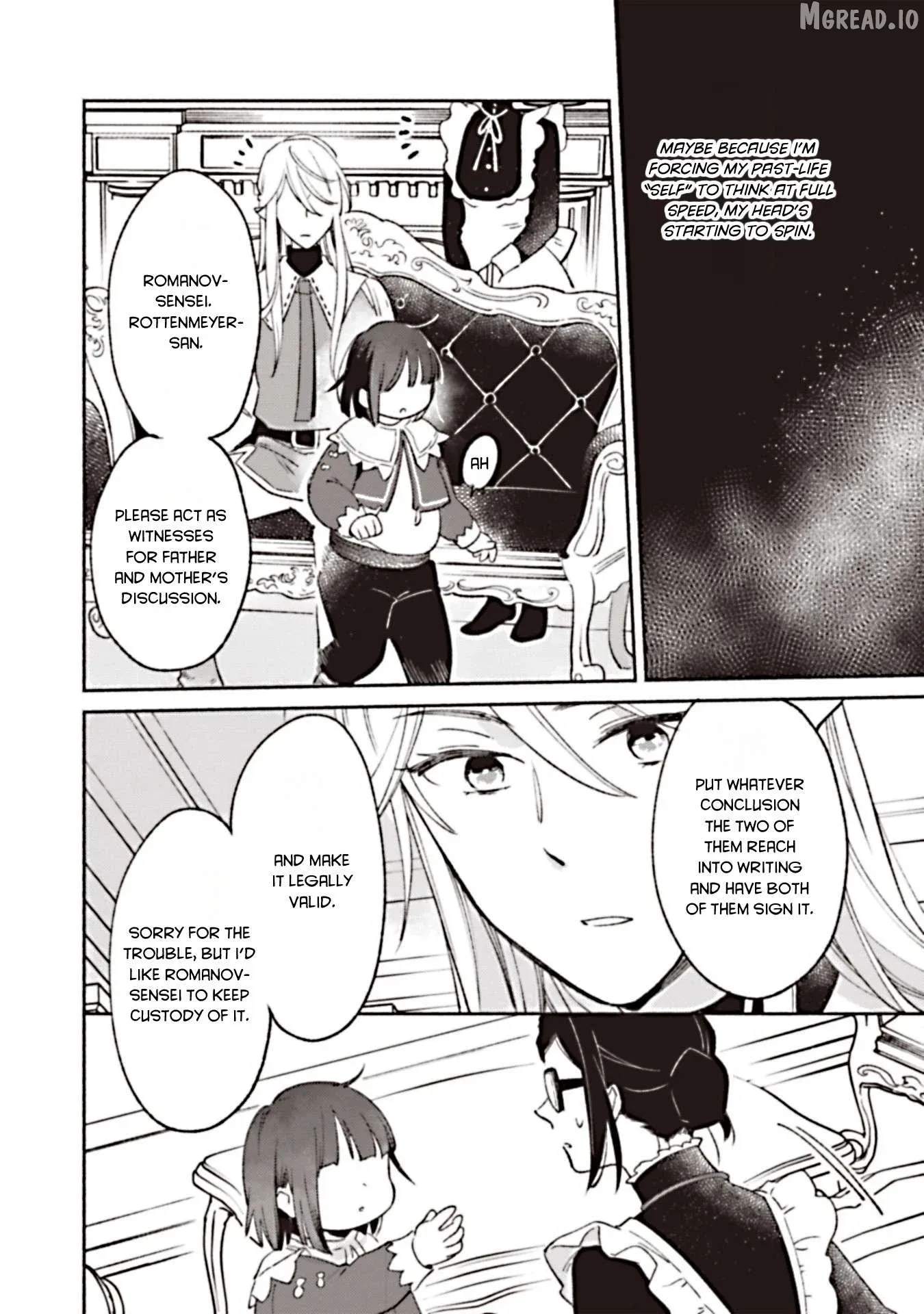Reincarnated as a Neglected Noble: Raising My Baby Brother With Memories From My Past Life Chapter 5 page 32 - 