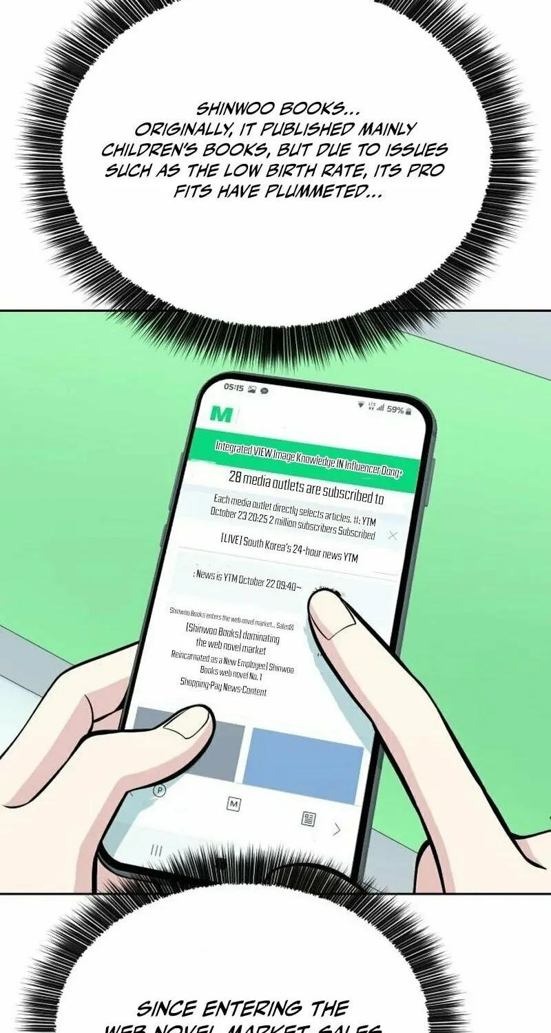 Reincarnated as a New Employee Chapter 14 page 58 - 