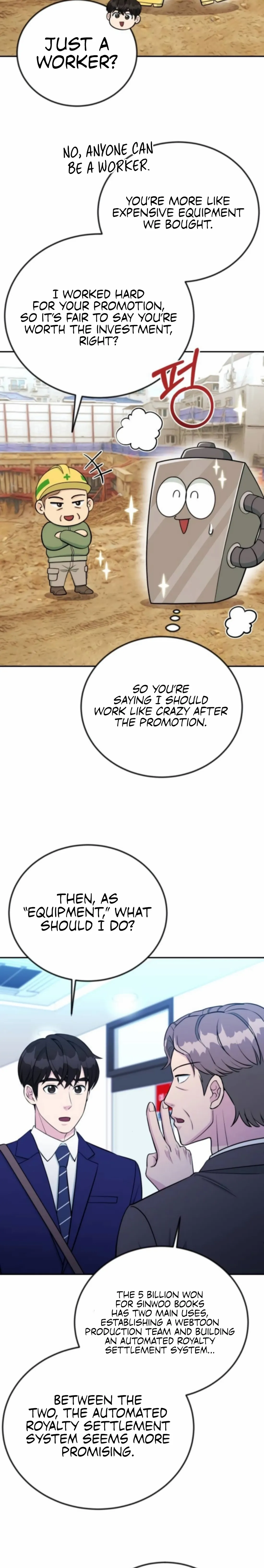 Reincarnated as a New Employee Chapter 61 page 20 - 