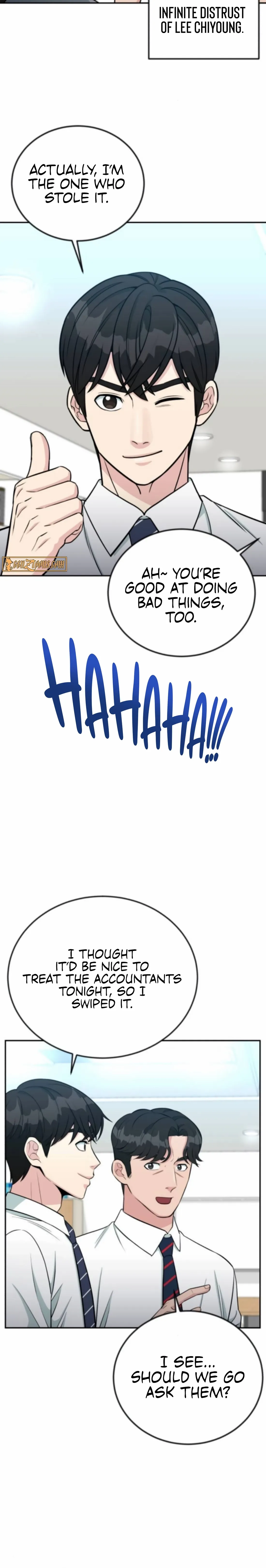 Reincarnated as a New Employee Chapter 61 page 8 - 