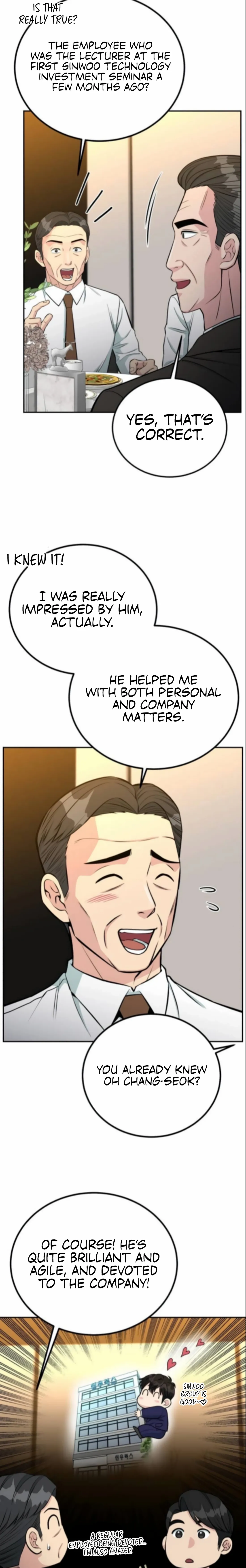 Reincarnated as a New Employee Chapter 62 page 22 - 