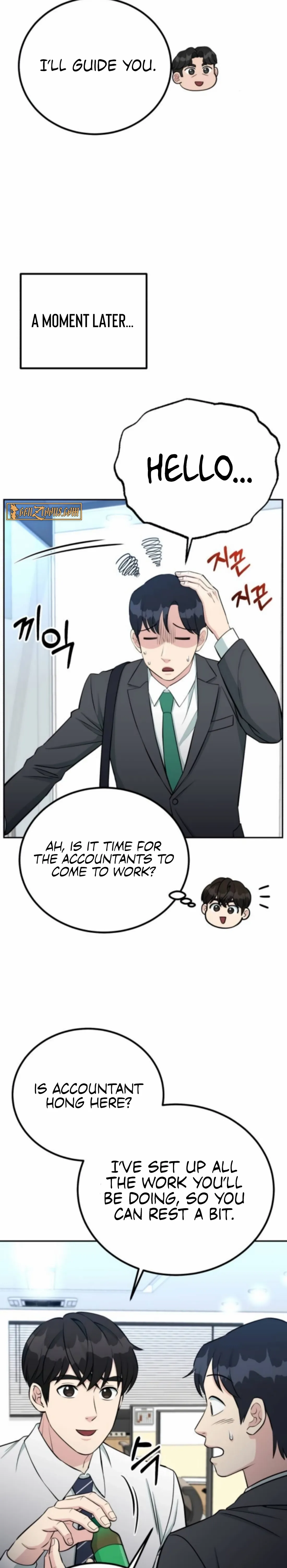 Reincarnated as a New Employee Chapter 62 page 4 - 