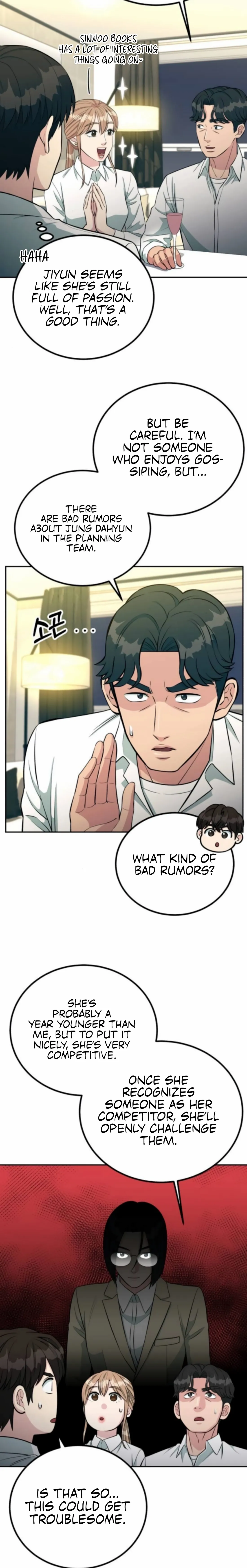 Reincarnated as a New Employee Chapter 63 page 8 - 