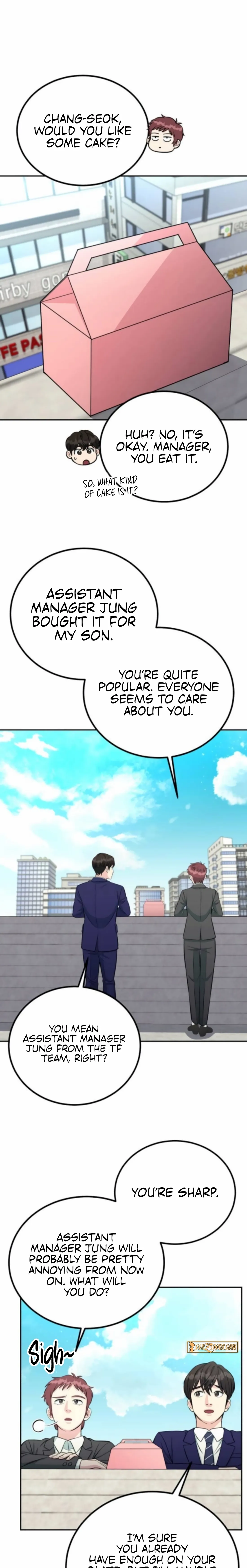 Reincarnated as a New Employee Chapter 64 page 8 - 