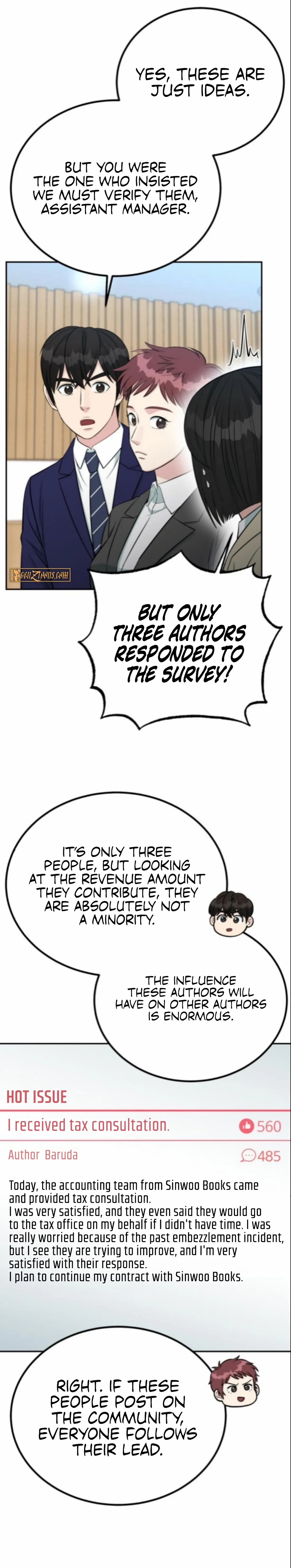 Reincarnated as a New Employee Chapter 65 page 21 - 
