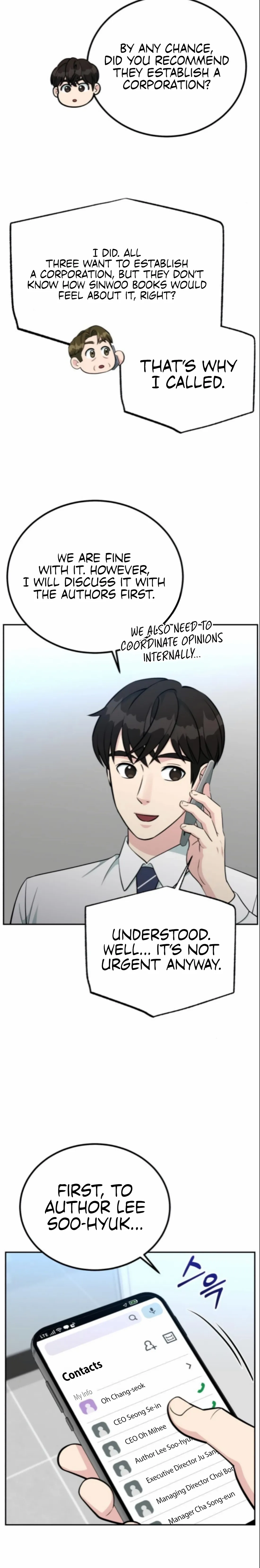 Reincarnated as a New Employee Chapter 66 page 11 - 