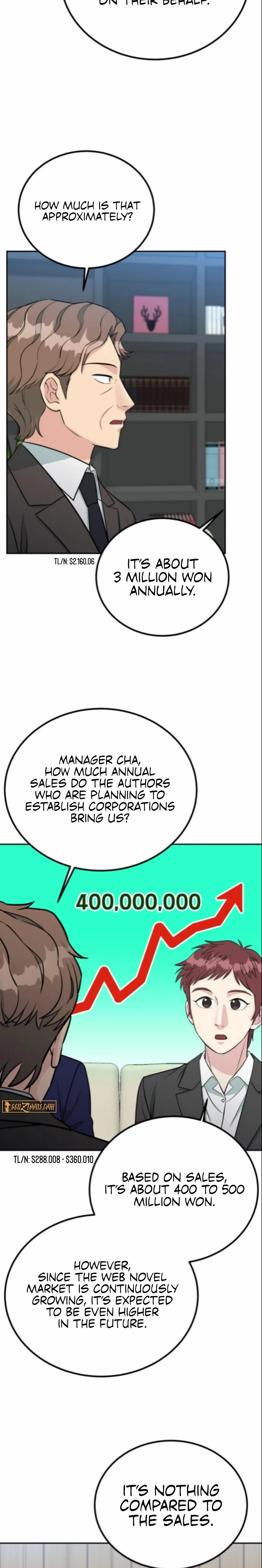 Reincarnated as a New Employee Chapter 66 page 14 - 