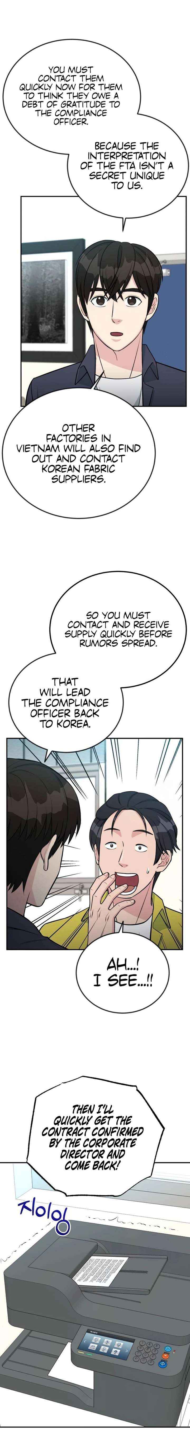 Reincarnated as a New Employee Chapter 71 page 14 - 