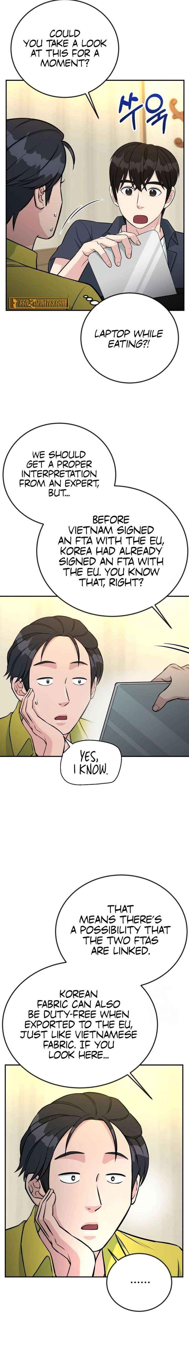 Reincarnated as a New Employee Chapter 71 page 8 - 