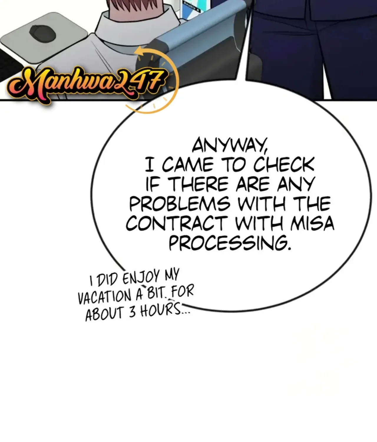 Reincarnated as a New Employee Chapter 72 page 4 - 