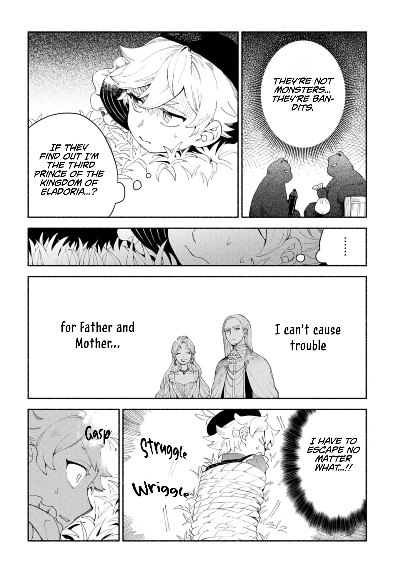 Reincarnated as a Prince with Summon Magic Chapter 12.1 page 9 - 