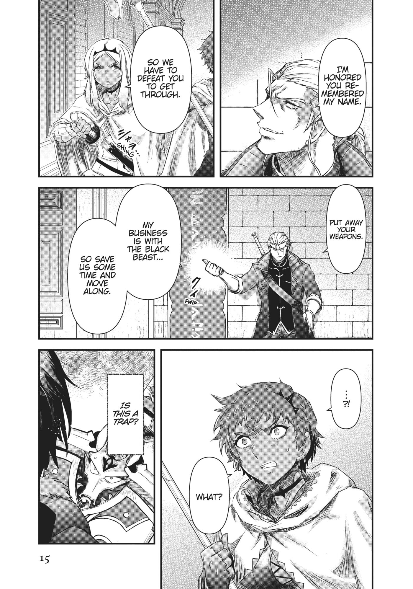 Reincarnated as a Sword Chapter 0 page 16 - 