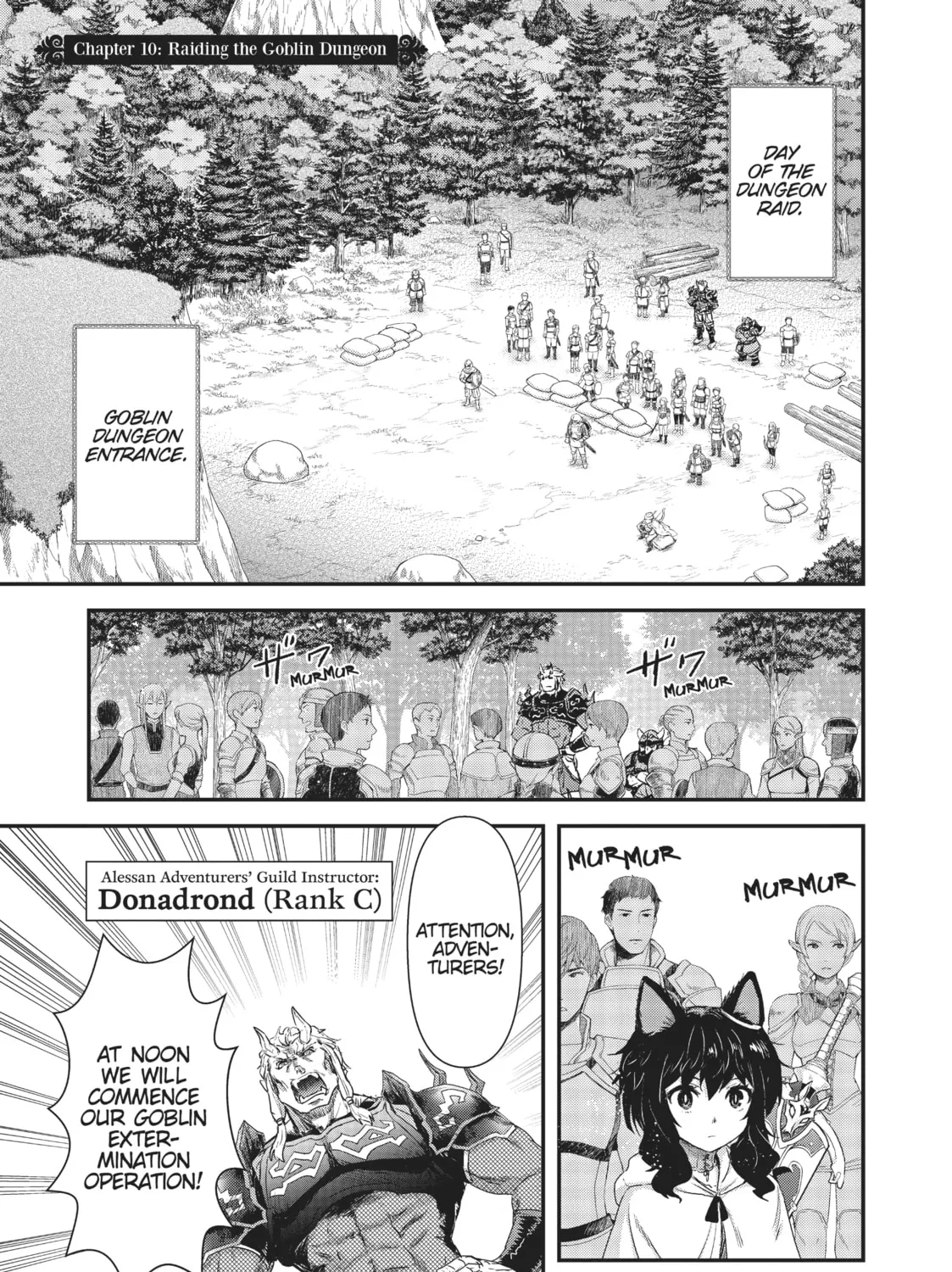 Reincarnated as a Sword Chapter 10 page 1 - 