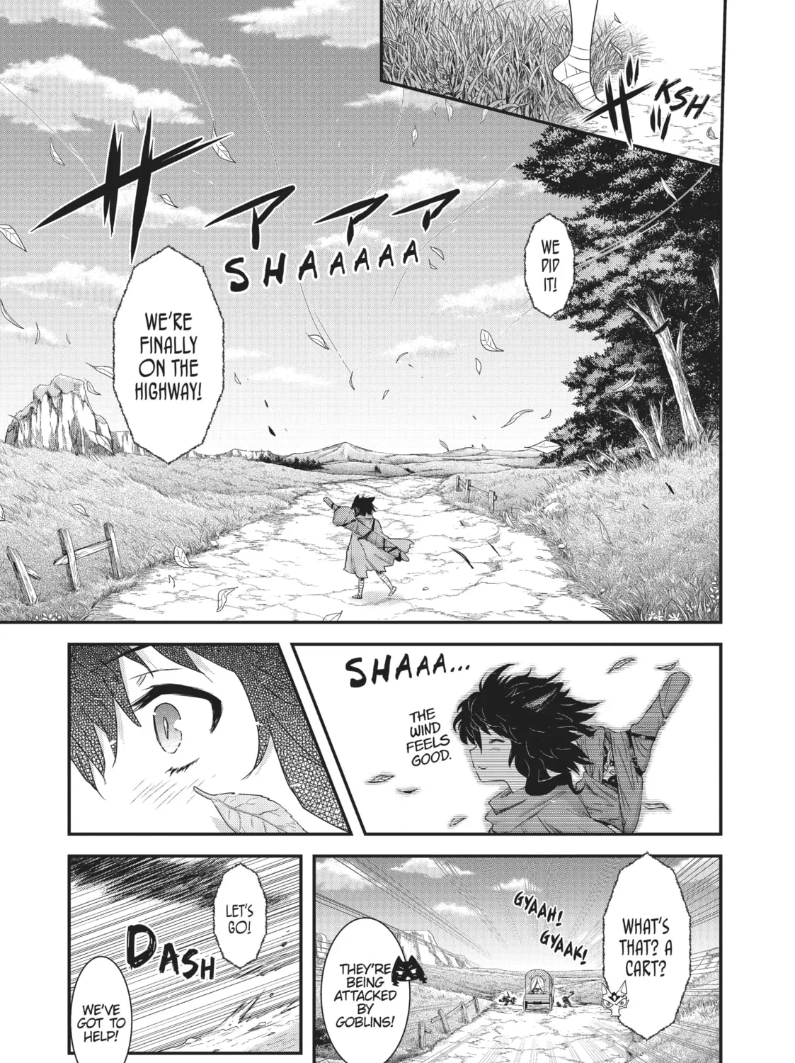 Reincarnated as a Sword Chapter 3 page 33 - 