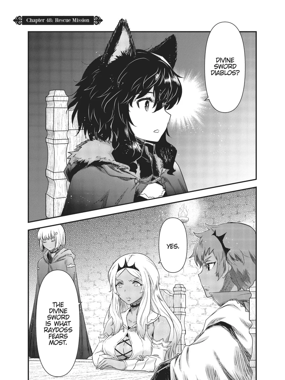 Reincarnated as a Sword Chapter 48 page 1 - 