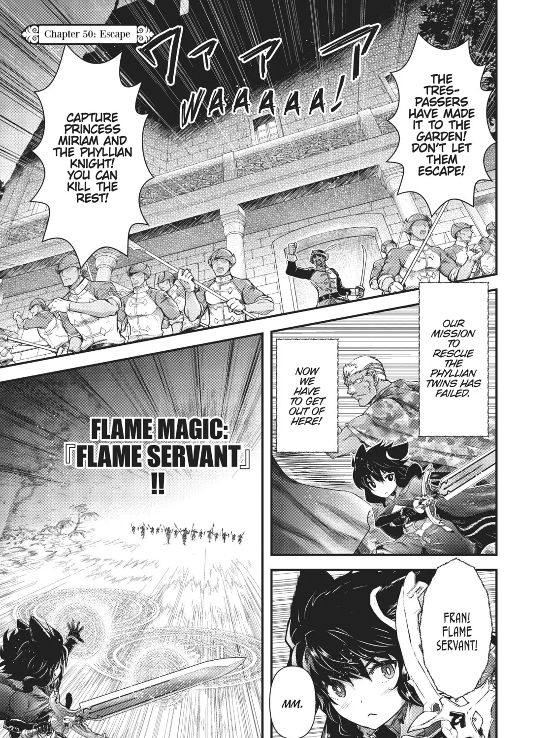 Reincarnated as a Sword Chapter 50 page 1 - 