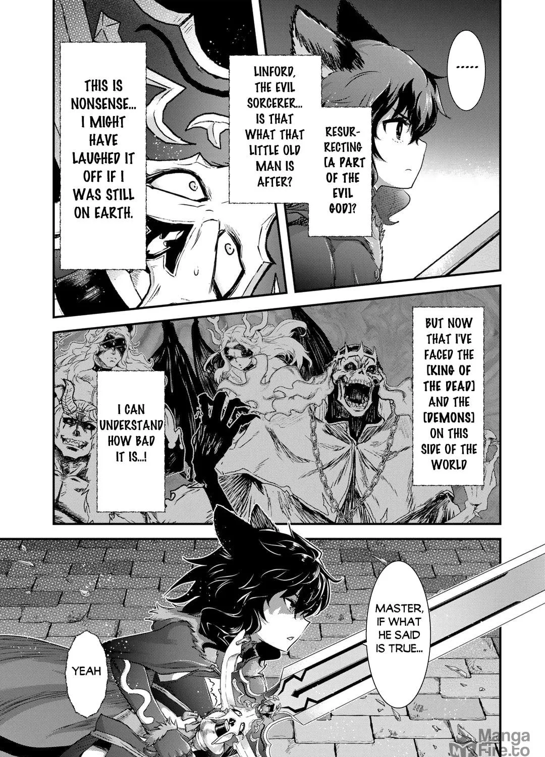Reincarnated as a Sword Chapter 79 page 40 - 