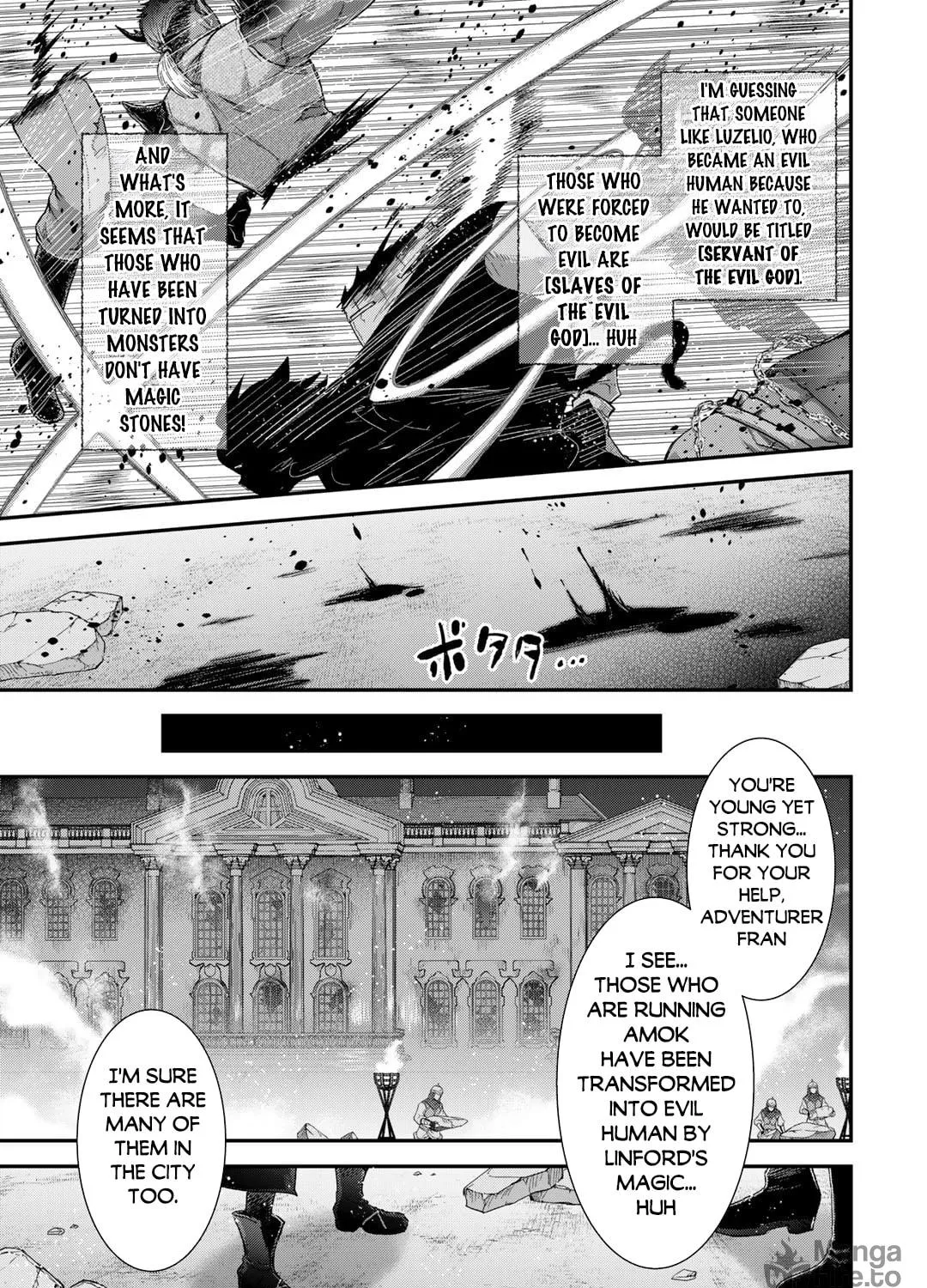 Reincarnated as a Sword Chapter 80 page 34 - 