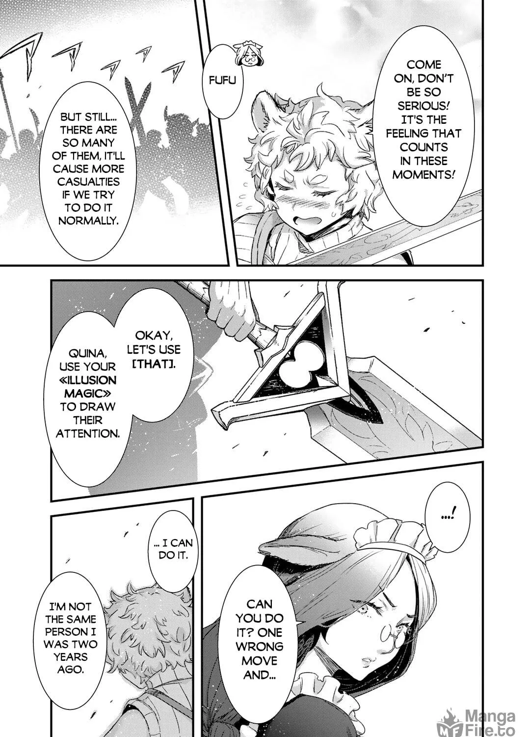 Reincarnated as a Sword Chapter 83 page 18 - 