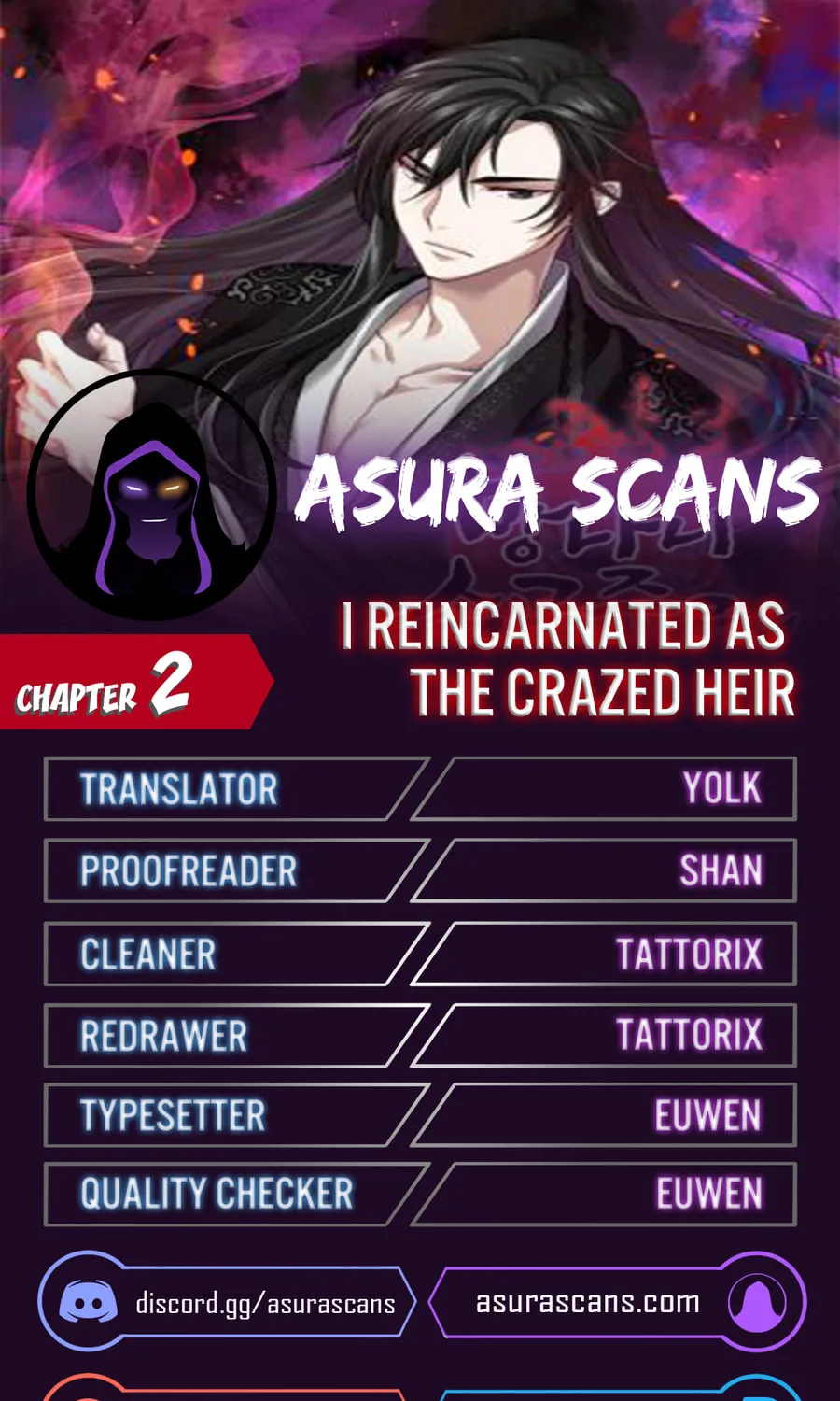 Reincarnated as an Unruly Heir Chapter 2 page 1 - 
