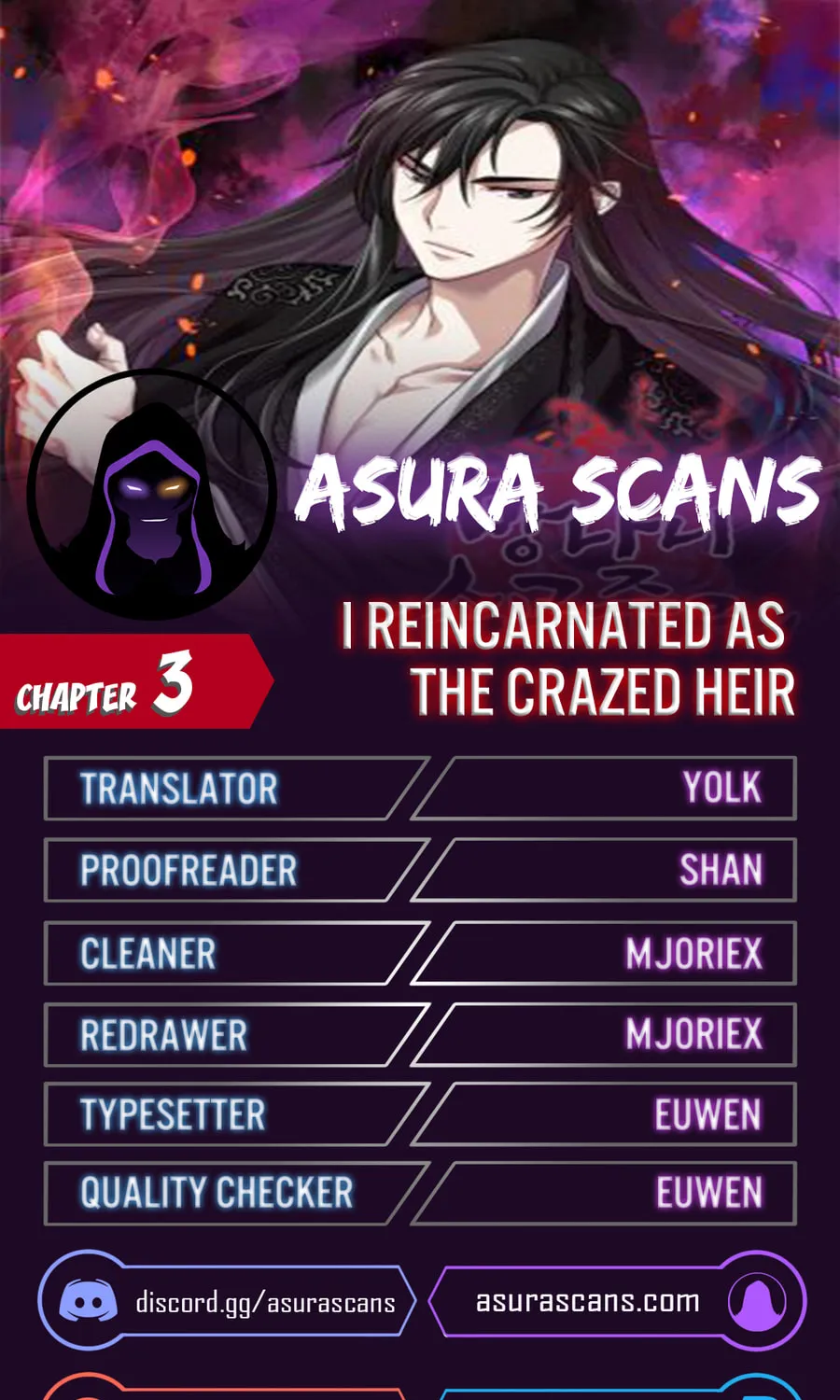 Reincarnated as an Unruly Heir Chapter 3 page 1 - 