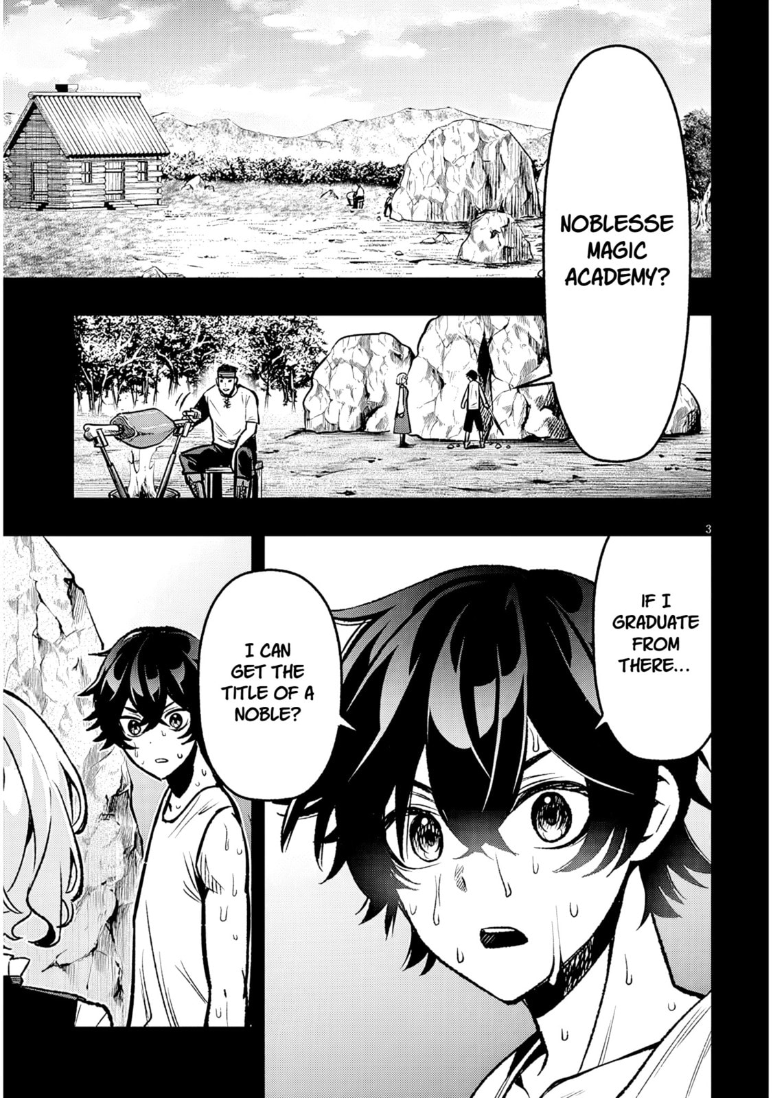 Reincarnated as the Lazy and Villainous Noble, I Broke the Scenario and Became the Most Formidable With Extraordinary Magic Chapter 16 page 3 - 