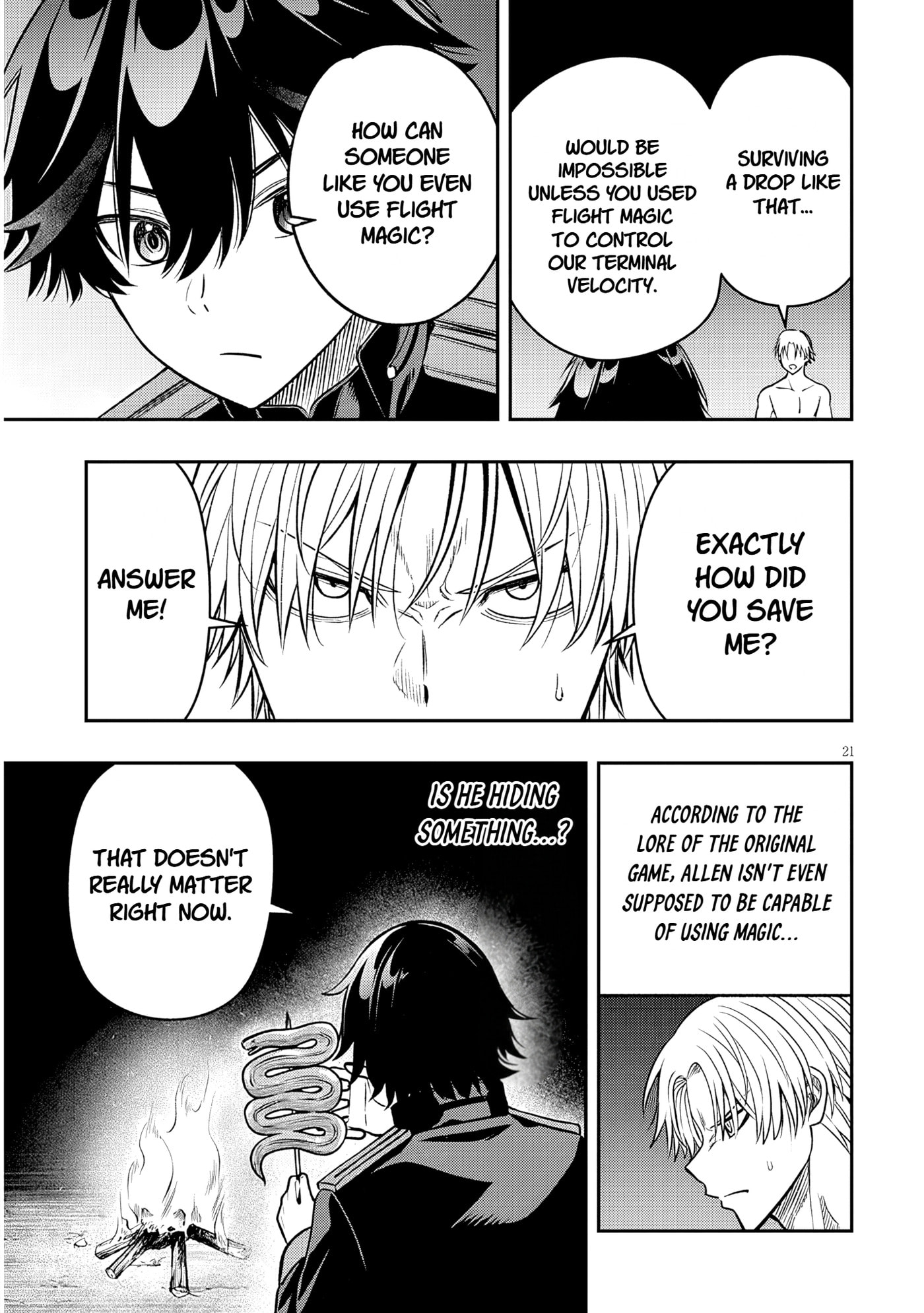Reincarnated as the Lazy and Villainous Noble, I Broke the Scenario and Became the Most Formidable With Extraordinary Magic Chapter 22.2 page 8 - 