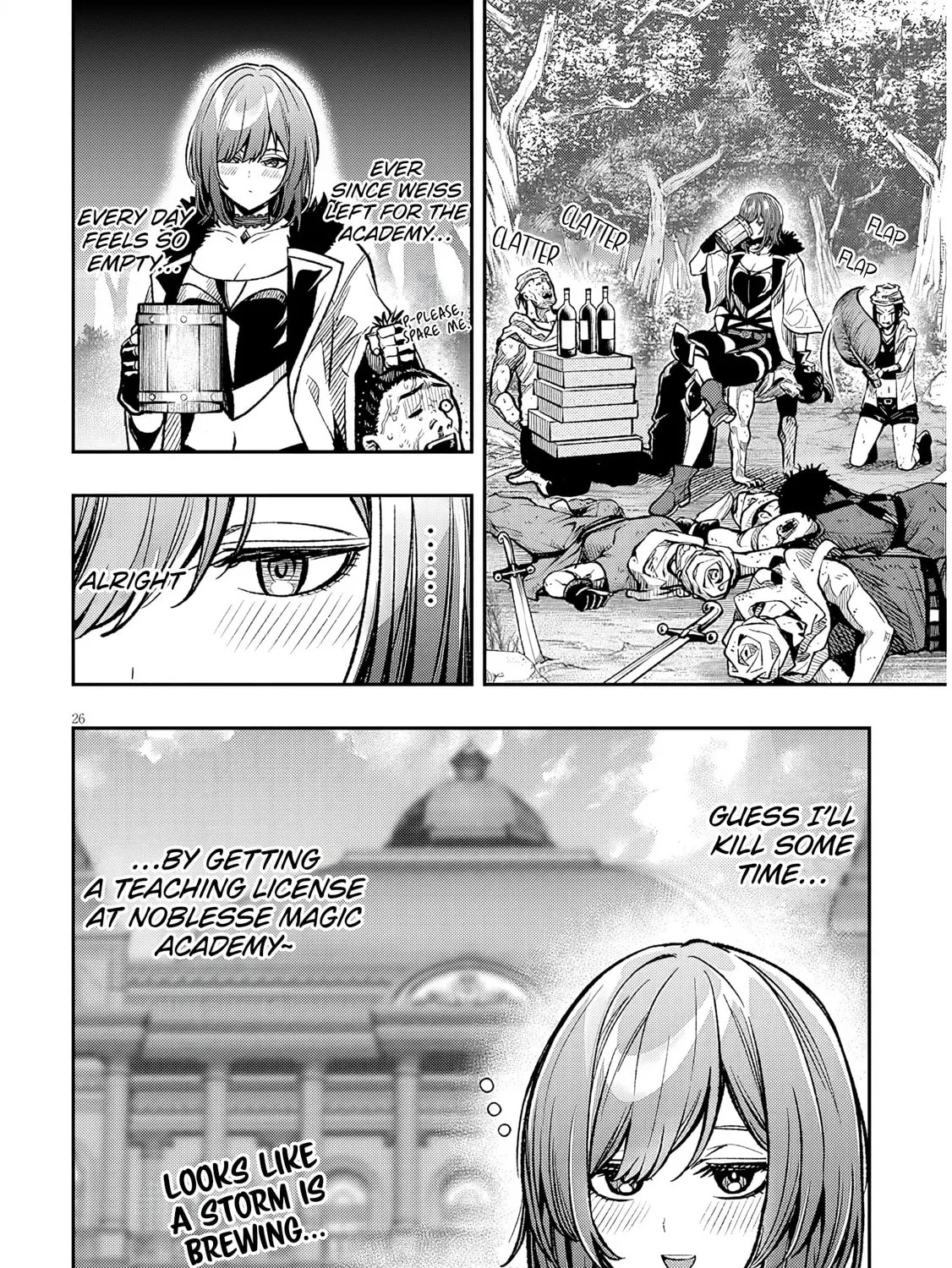 Reincarnated as the Lazy and Villainous Noble, I Broke the Scenario and Became the Most Formidable With Extraordinary Magic Chapter 7 page 51 - 