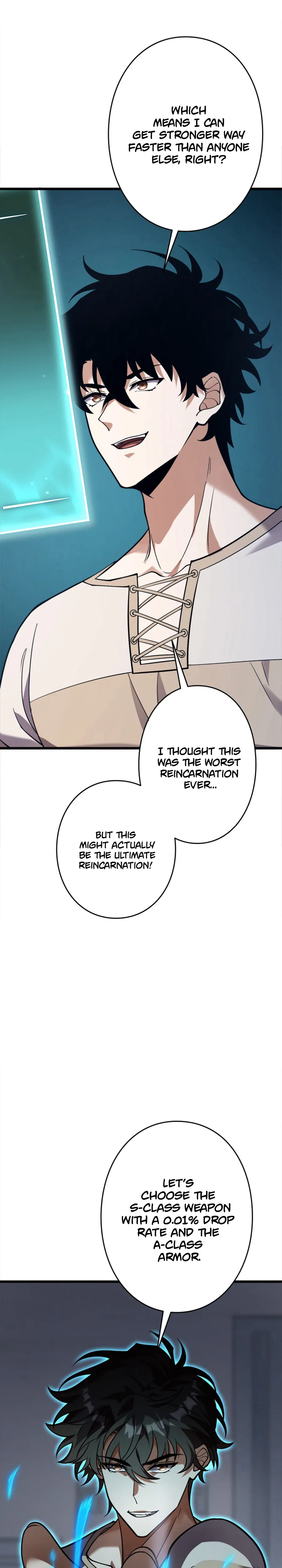 Reincarnated as the Weakest Warrior with the Power to Choose Any Reward Chapter 1 page 23 - 