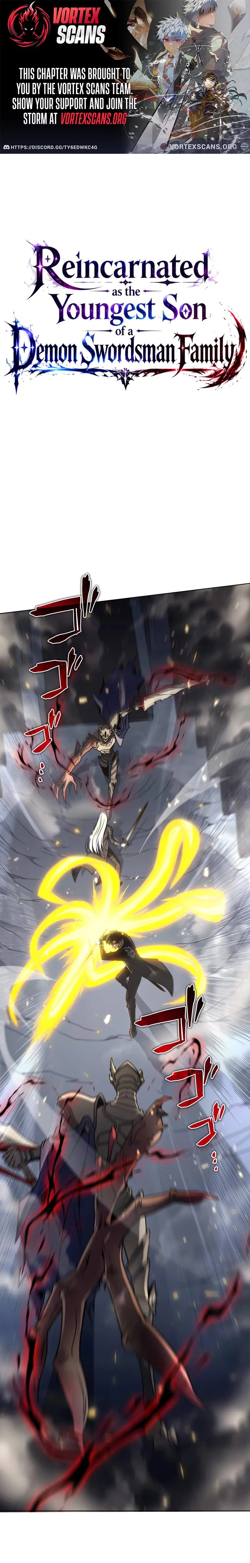 Reincarnated as the Youngest Son of a Demon Swordsman Family Chapter 10 page 1 - 
