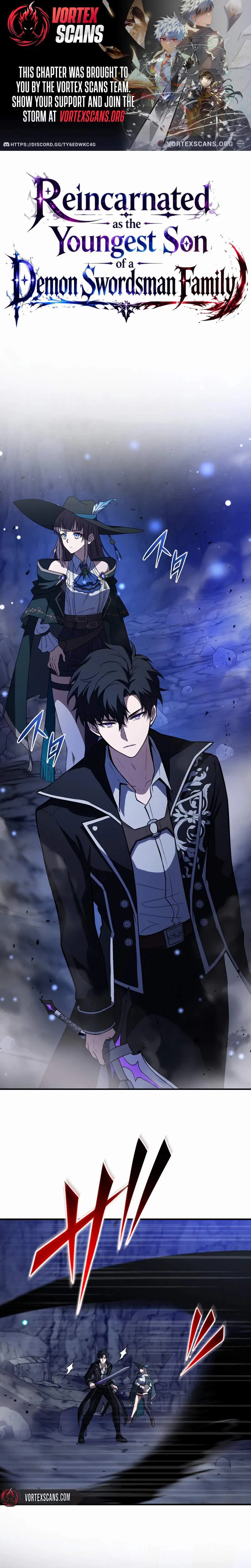 Reincarnated as the Youngest Son of a Demon Swordsman Family Chapter 17 page 1 - 