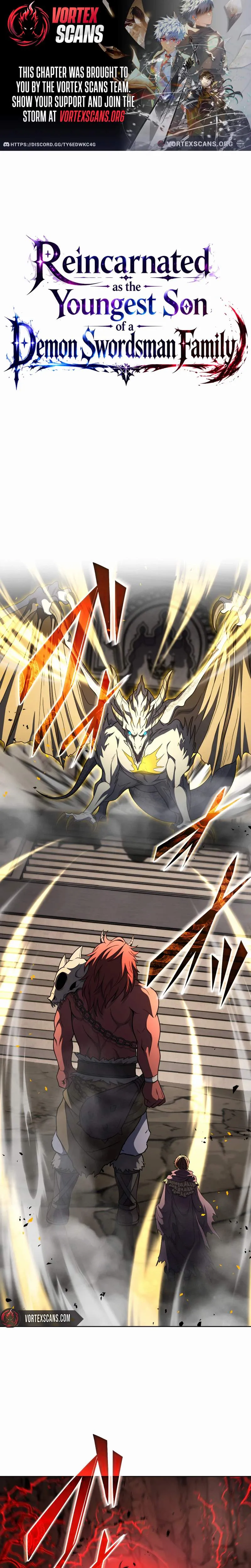 Reincarnated as the Youngest Son of a Demon Swordsman Family Chapter 21 page 1 - 