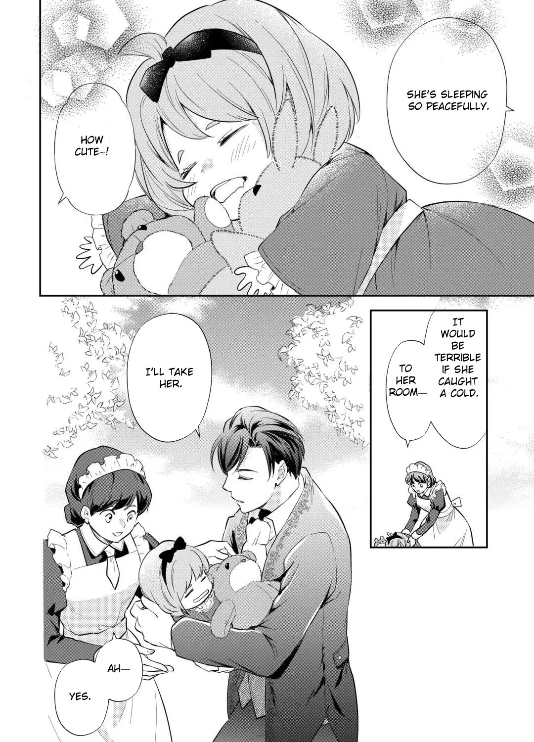 Reincarnated Baby Kati Is Spying and Seems to Be Doted on by Her Cruel Father Chapter 10 page 47 - 