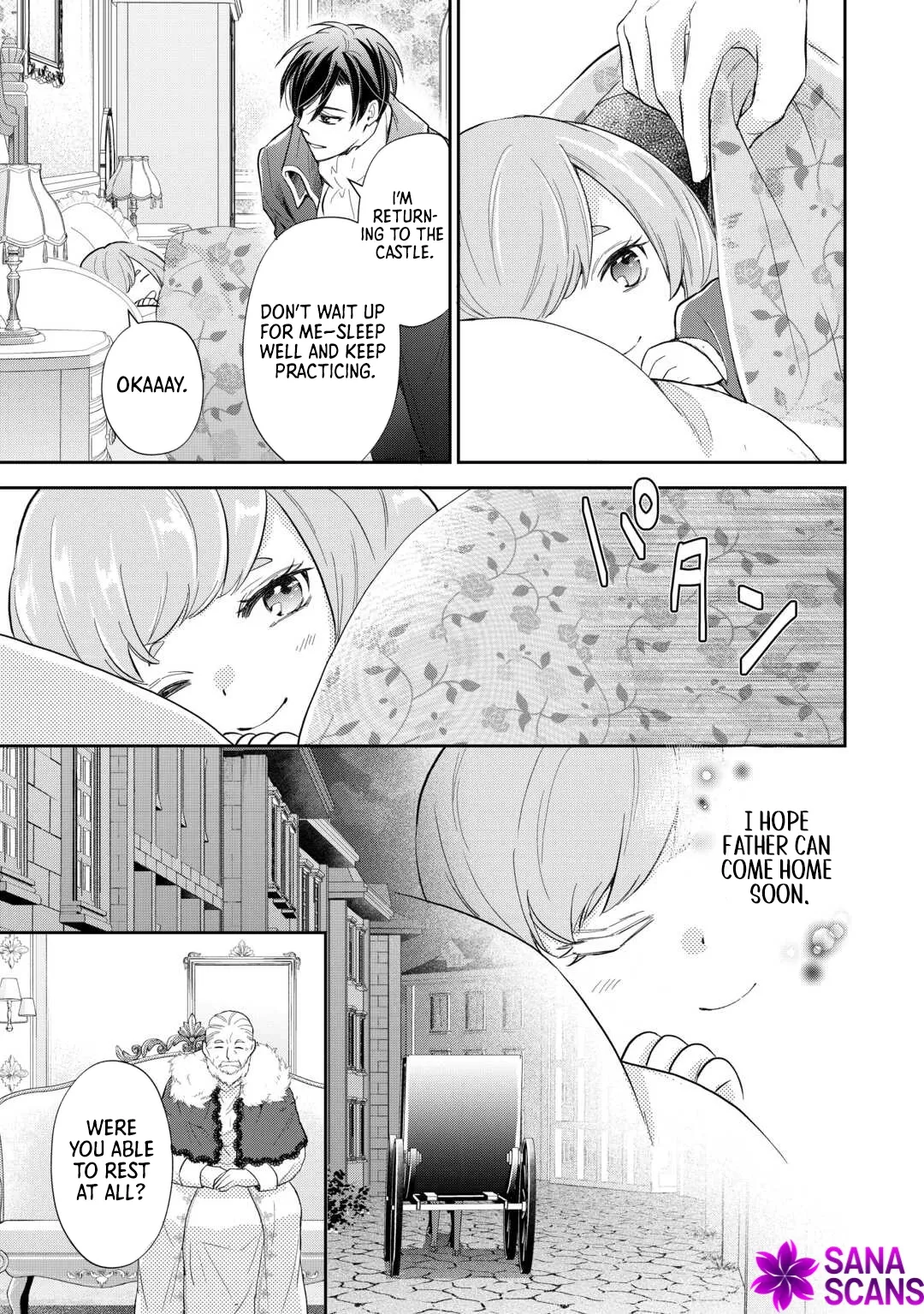 Reincarnated Baby Kati Is Spying and Seems to Be Doted on by Her Cruel Father Chapter 12 page 15 - 