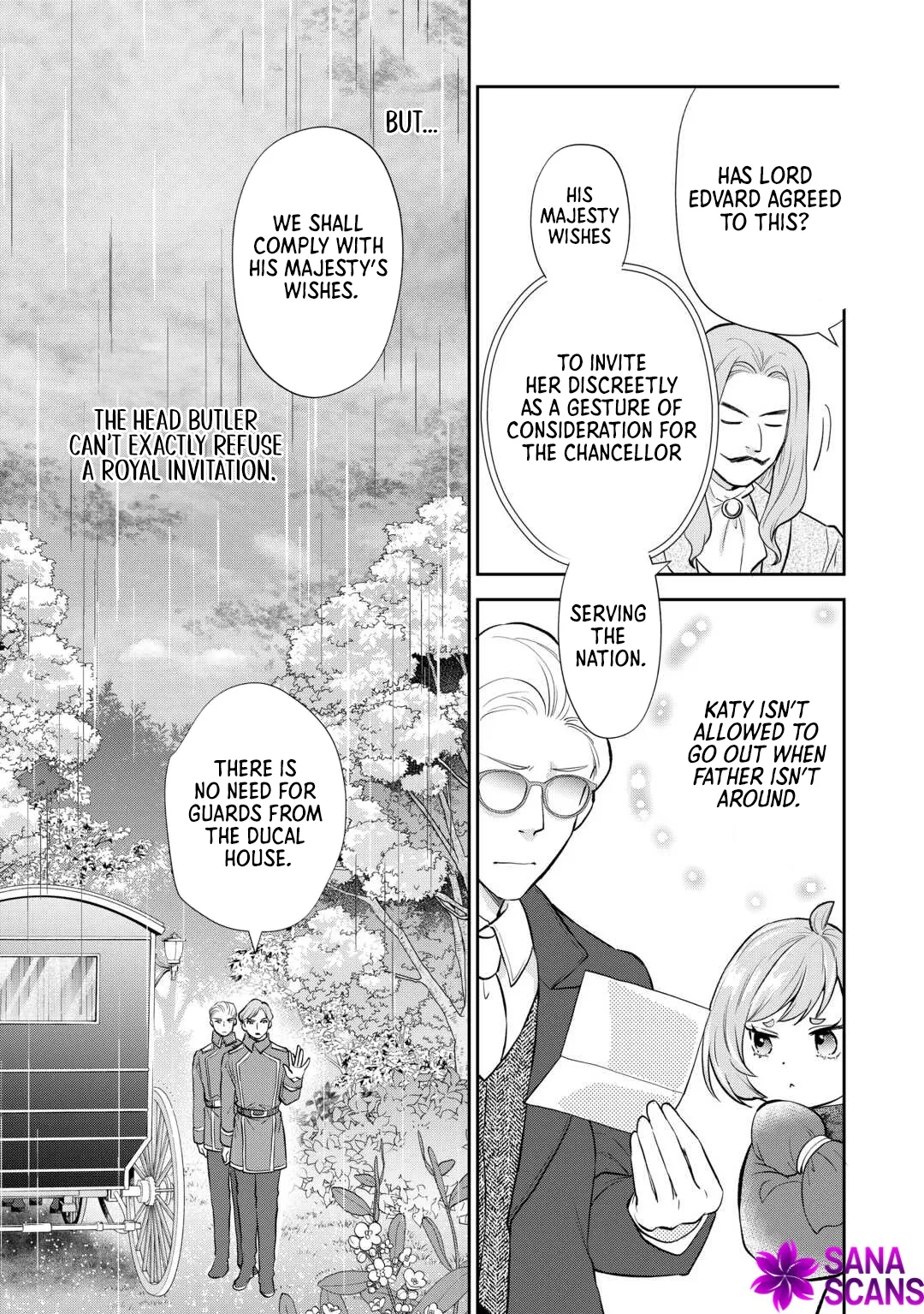 Reincarnated Baby Kati Is Spying and Seems to Be Doted on by Her Cruel Father Chapter 12 page 21 - 