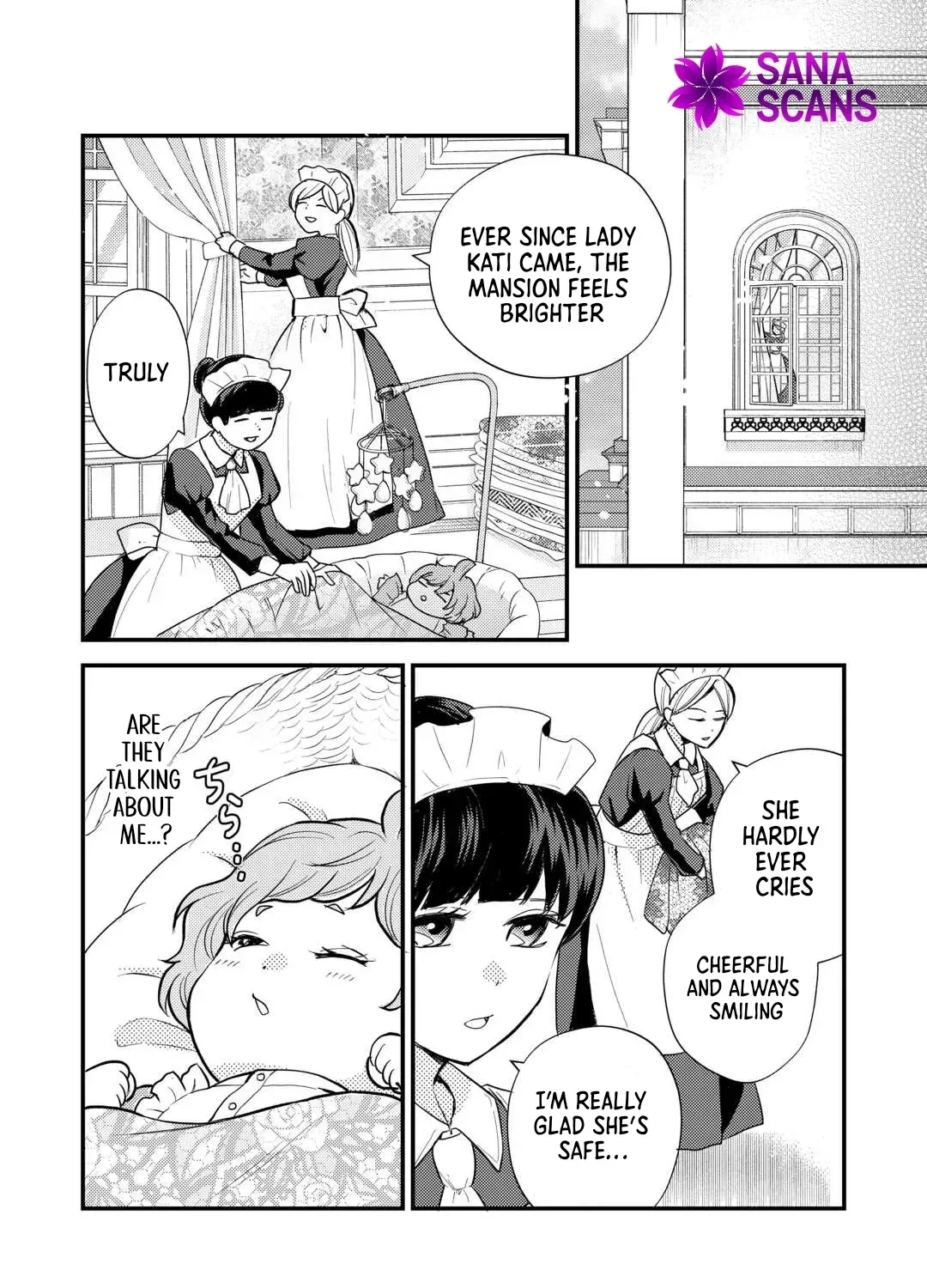 Reincarnated Baby Kati Is Spying and Seems to Be Doted on by Her Cruel Father Chapter 4 page 15 - 