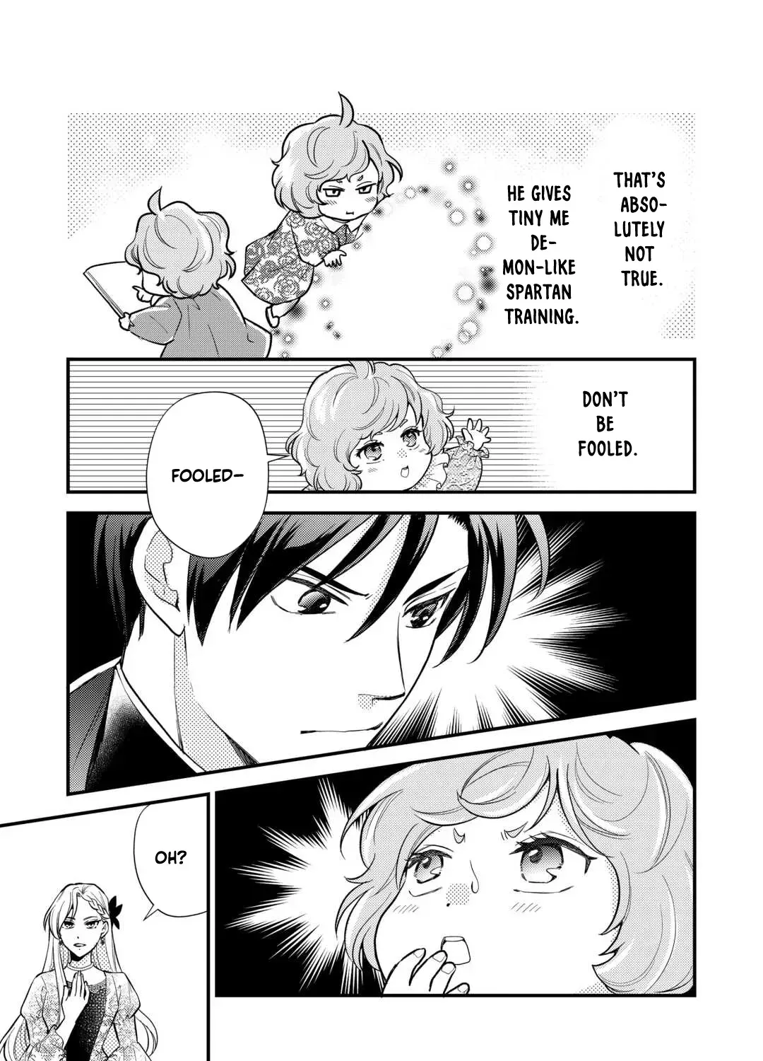 Reincarnated Baby Kati Is Spying and Seems to Be Doted on by Her Cruel Father Chapter 5 page 5 - 